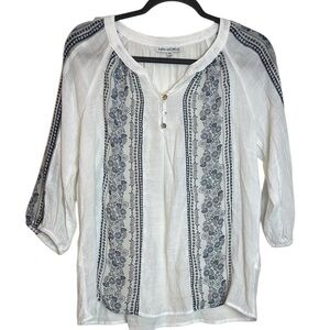 Sara Michelle women’s top 3/4 sleeves size PM